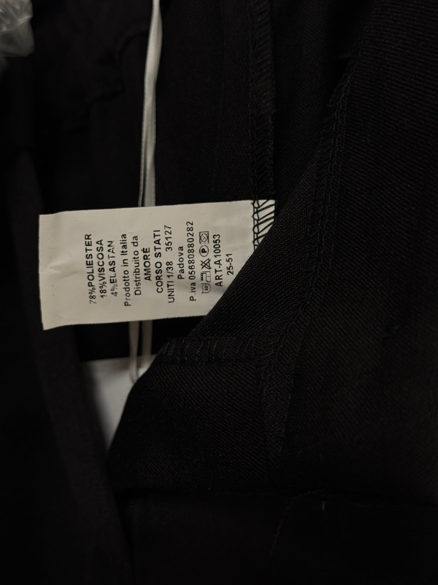 PANTALONE SARTORIALE OFFICE